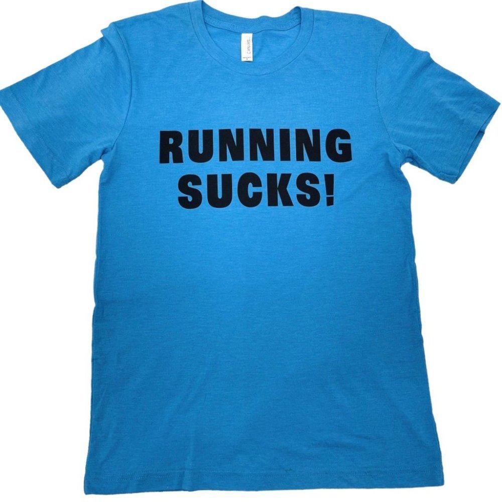 Canvas Running Sucks Short Sleeve T-Shirt - Picture 9 of 9